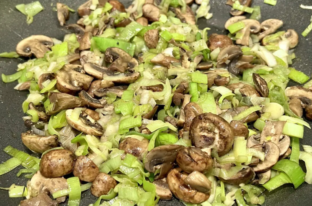 Mushroom & Leek Stir Fry