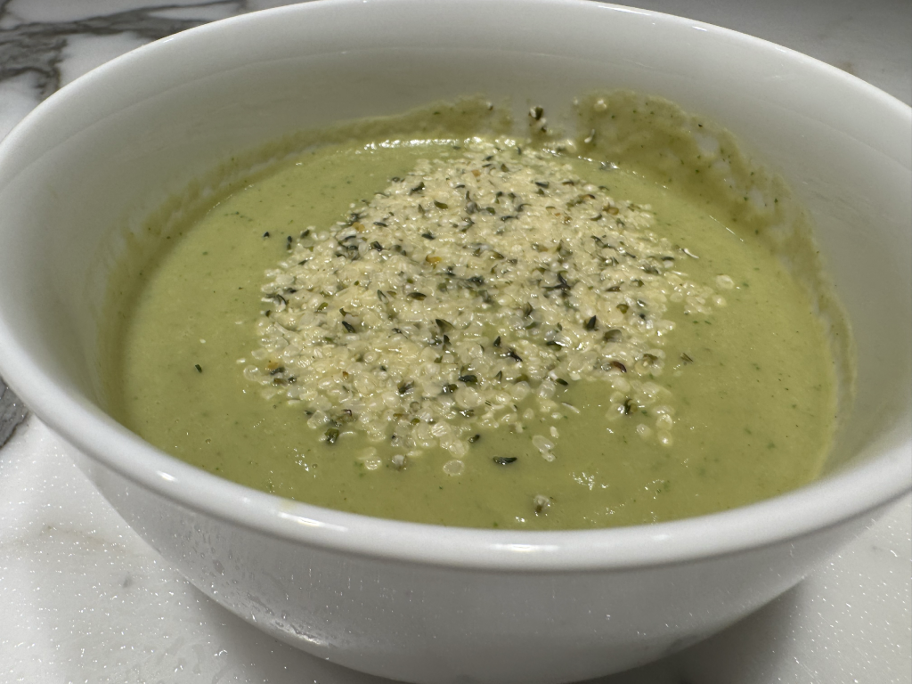 Mushroom & Zucchini Soup
