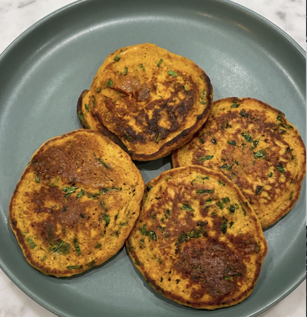 Sweet Potato Blinis