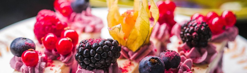 Blackcurrant ‘Cheese’cake