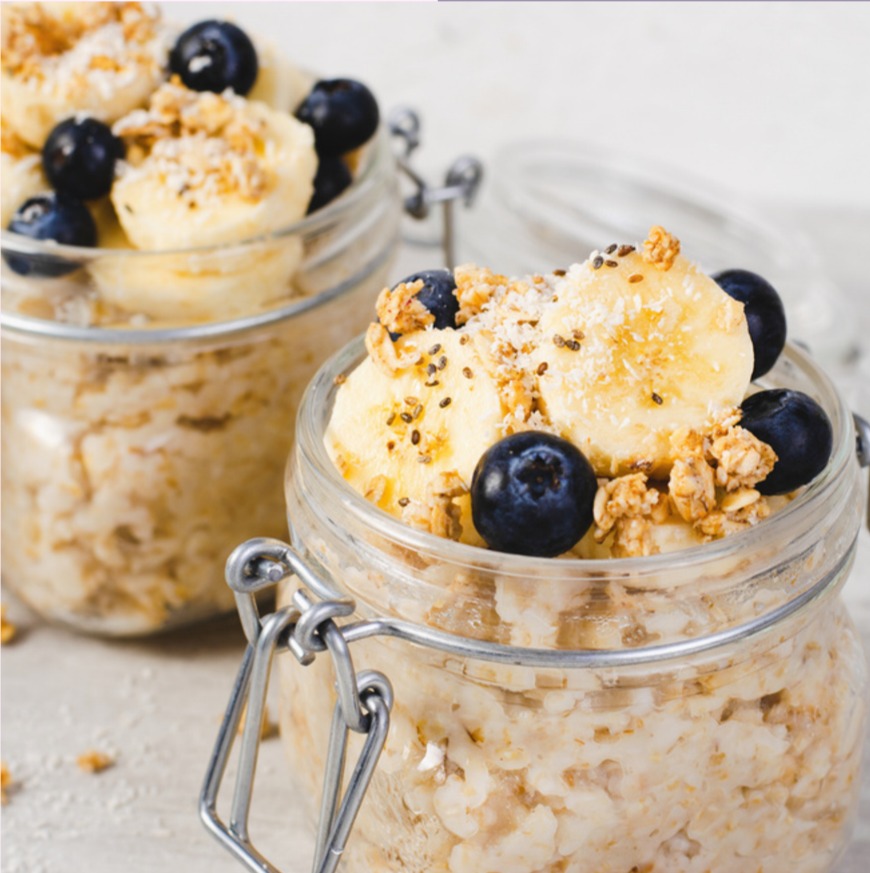 Blueberry Overnight Oats