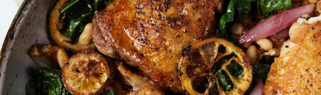 Rosemary, Lemon & White Bean Chicken