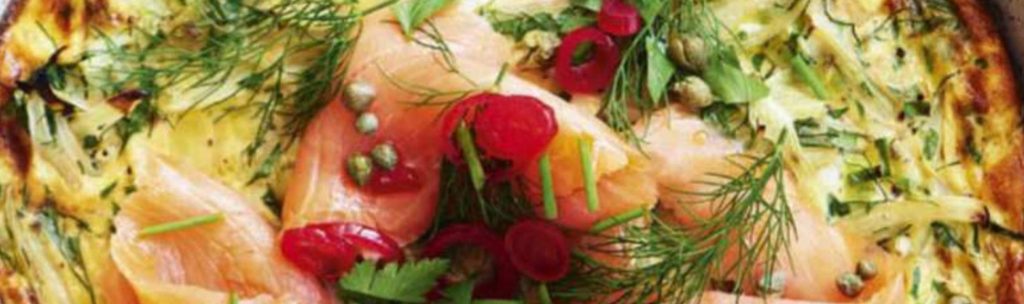 Fennel & Smoked Salmon Frittata