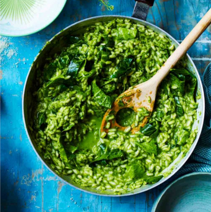 Leek & Wild Garlic Risotto