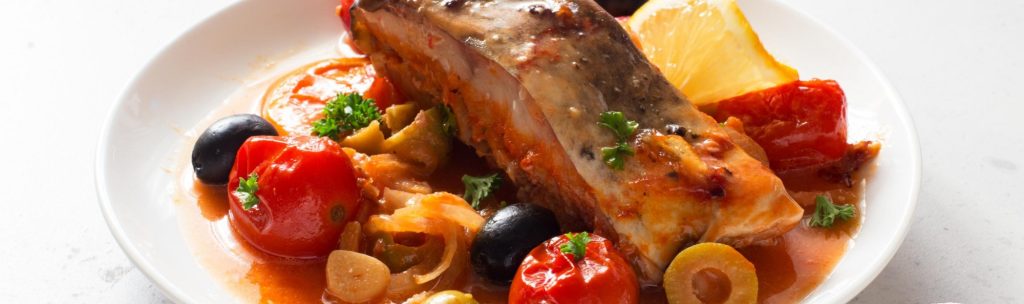 Mediterranean Baked Fish