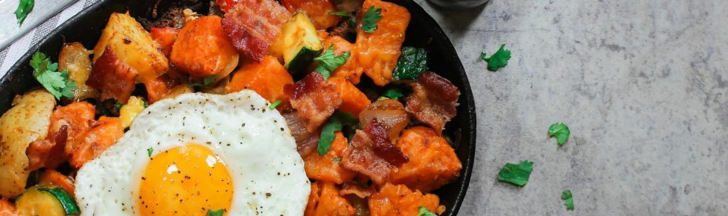 Sweet Potato & Chorizo Hash