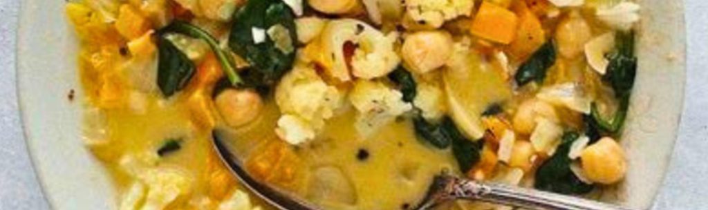 Thai Green Curry with Chickpeas