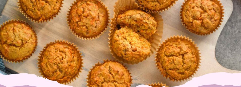 Low Sugar Carrot Cakes