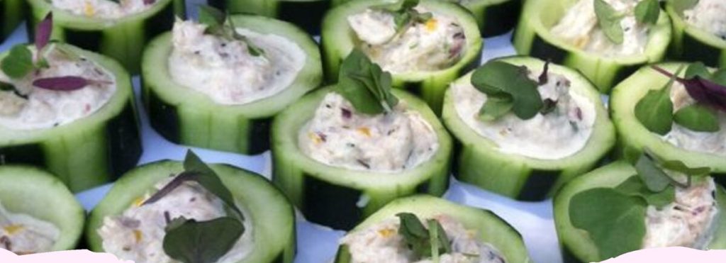 Mackerel Cucumber Cups